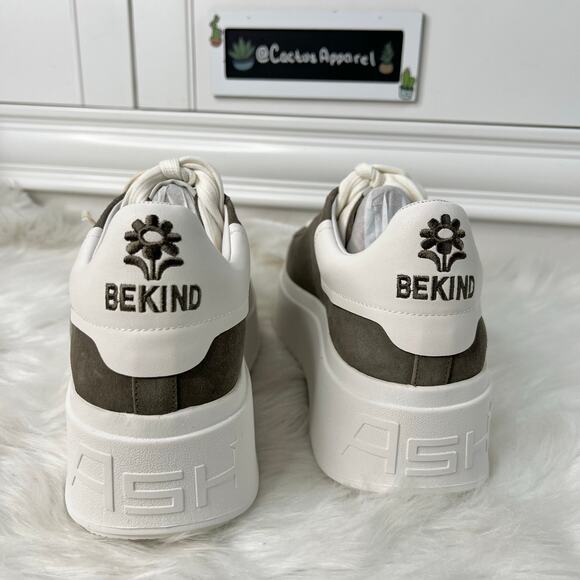 New Women’s Ash Moby Be Kind Platform Sneakers Size 38 (8US) - Picture 5 of 8